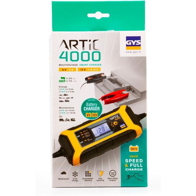 Caricabatterie Gys 4000 Multivoltage Smart Charger Gys 029583