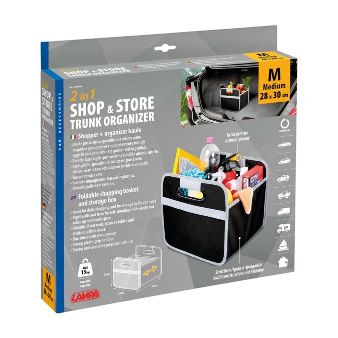 Organizer Borsa Pieghevole M "Shop & Store" Lampa 40103
