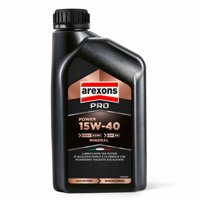 Power Multigrade 15W-40 1 lt Power Petrol-Diesel Arexons 9385