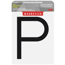 Adesivo Contrassegno per Esercitazioni Guida, Magnetico - Anteriore Lampa 65355