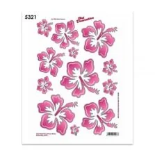 Adesivo Sticker Midi Fiori Rosa Quattroerre 5321