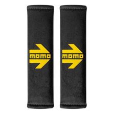 Coppia Copricintura - Cuscinetti Cinture Arrow Neri Momo Shp001B
