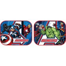 Coppia Tendine Laterali Parasole Avengers Marvel 44X35 Cm Cora 59324