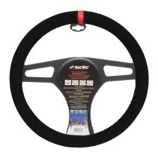 Coprivolante Carrera Look Nero Inserto Rosso Simoni Racing Cvt/27R