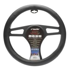 Coprivolante Trophy 1 in Ecopelle Nero Liscio Simoni Racing Cvt/1N