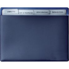 Custodia per Documenti con Buste Scomparti Separati Cora 120271