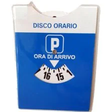 DISCO ORARIO CEE 15x12 cm GEV 4802