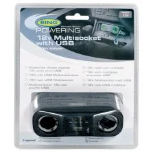 Doppia Presa Accendisigari + USB Ring Rms7