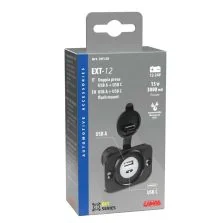Doppia Presa USB a + USB C da Incasso Lampa 39120