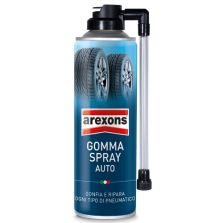 Gomma Spray Auto 300Ml Ripara Foratura Pneumatico/i Arexons 8473