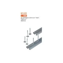 Kit 4 Viti X Barre con Rotaie 4886
