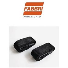 Kit Cinghie Fabbri 6201997 per Portabici da Portellone Posteriore