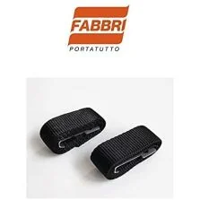 Kit Cinghie Fabbri 6201997 per Portabici da Portellone Posteriore