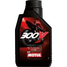 Olio Motore 10W-40 per Moto 300V 4T Factory Line 10W-40 1 Litro Motul 104118