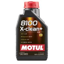 Olio Motore 8100 X-Clean + BMW Porsche VW 5W-30 1 lt Motul 106376