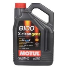 Olio Motore 8100 X-Clean Gen2 5W40 4 lt Motul 109762