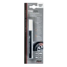 Pennarello per Pneumatici Bianco Lampa 74101