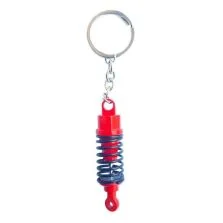 Portachiavi Ammortizzatore Blu e Rosso Simoni Racing Sr/Kcsa