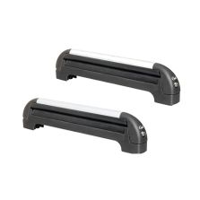 Portasci Universale Antifurto Sherpa 5 Paia di Sci o 2 Snowboard + 2 Paia Sci - Alluminio e Nero Gev A8936