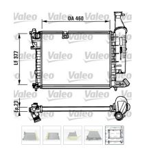 Radiatore Raffredamento Motore Citroen Berlingo Peugeot Ranch 1.1 Valeo 731295