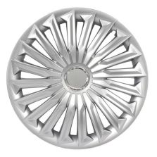 Set 4 Copricerchi Universali Alullk Joy Silver 15'' Cora 42645