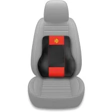 Supporto Lombare Ergon Nero/Rosso Codice Momo Lsecbr