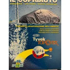 Telo protettivo copriauto Monovolume Fuori strada Tyvek Top Cover bianco gruppo FS3