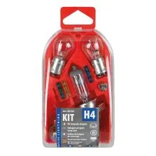 Trousse - Kit Lampadine di Ricambio 11 Pz, Alogena H4 Lampa 58153