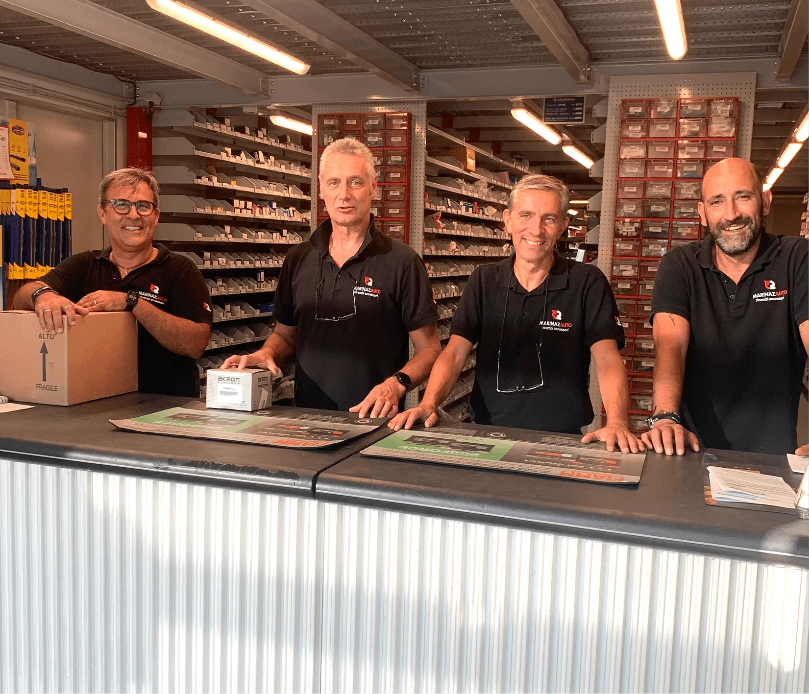 Marinaz Auto da oltre 50 anni aiutiamo automobilisti e officine a trovare ricambi affidabili delle migliori marche